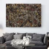 Modern Abstract Artwork Elegant Wall Art Printed on Canvas