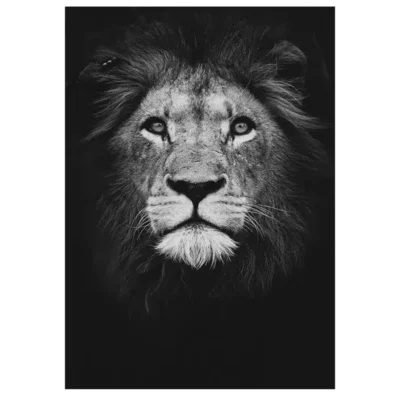 Modern Art Wild Animals Painting Printed on Canvas - Image 2