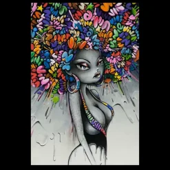 Modern Street Art Graffiti Painting