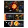 Our Solar System 3D Artwork Wall Art Print on Canvas