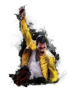 Painting of Freddie Mercury 1