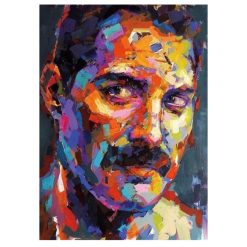 Painting of Freddie Mercury 3