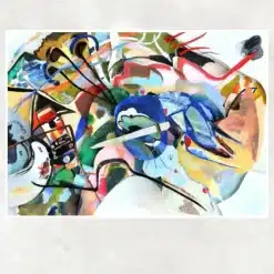 Picture With A White Border by Wassily Kandinsky 1913