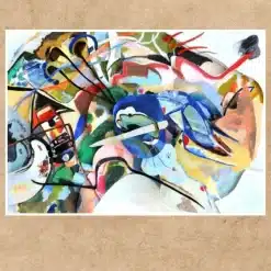 Picture With A White Border by Wassily Kandinsky 1913
