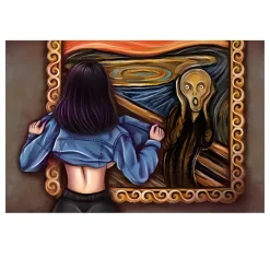 Playing with Munch Scream