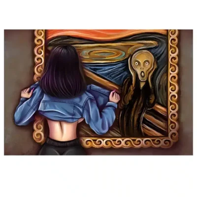 Playing with Munch Scream