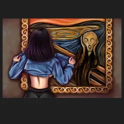 Playing with Munch Scream