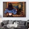 Playing with Munch Scream Printed on Canvas