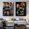 Rap and Hip Hop Music Stars Painting Wall Art Printed on Canvas