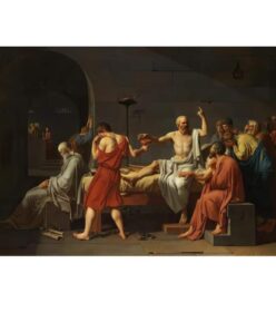 The Death of Socrates by Jacques Louis David c. 1777