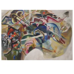 Wassily Kandinsky 1913 Painting With White Border