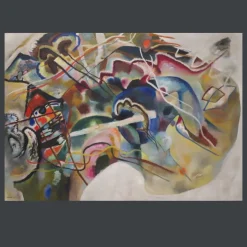 Wassily Kandinsky 1913 Painting With White Border