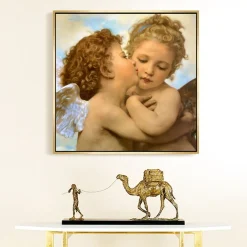 Famous Painting Lamour and Psyche Children Posters Printed on Canvas