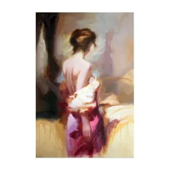 Girl Playing The Violin and Dance Art Paintings Printed on Canvas - Image 4