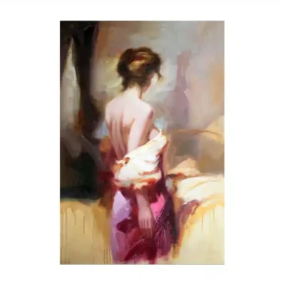 Girl Playing The Violin and Dance Art Paintings Printed on Canvas - Image 4