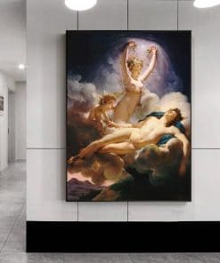 French Guérin - Aurora and Cephalus - Posters and Prints Canvas Wall Art Canvas Famous Painting Pictures for Living Room Decor