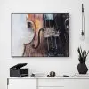 Violin Instrument Canvas Poster Prints College of Music Wall Art Painting Wall Picture Violin Teacher Gift Music Room Wall Decor