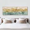 Golden Money Beach Painting Printed on Canvas