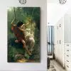 Springtime Painting by Pierre Auguste Cot Printed on Canvas