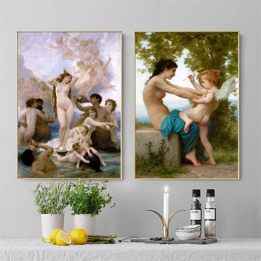Great Paintings by William Adolphe Bouguereau
