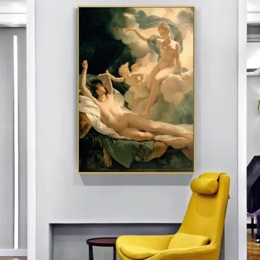 Pierre Nasis Garland's Dream and Aries Canvas Painting Wall Art Famous Picture Posters and Prints for Living Room Home Decor