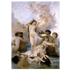 Painting by William Adolphe Bouguereau 1879 The Birth of Venus