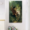 Springtime Painting by Pierre Auguste Cot Printed on Canvas