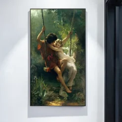 Springtime by Pierre Auguste Cot 1873