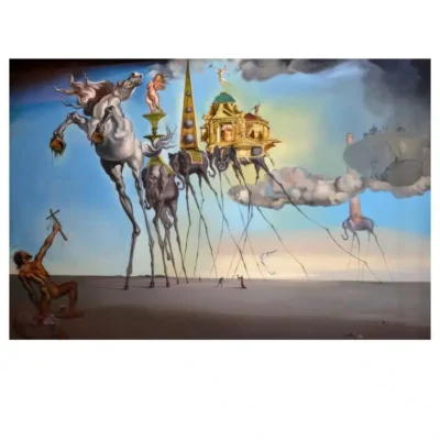 The Temptation of St. Anthony by Salvador Dalí 1946
