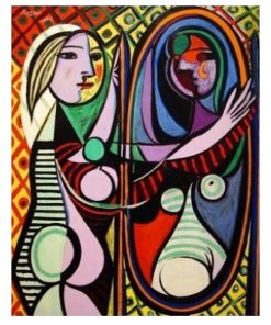 Girl Before A Mirror by Pablo Picasso 1932