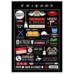 Friends TV Show Classic Quote Posters & Prints Wall Art Decoration - Image 6