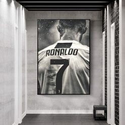 Football Player Cristiano Ronaldo Wall Art