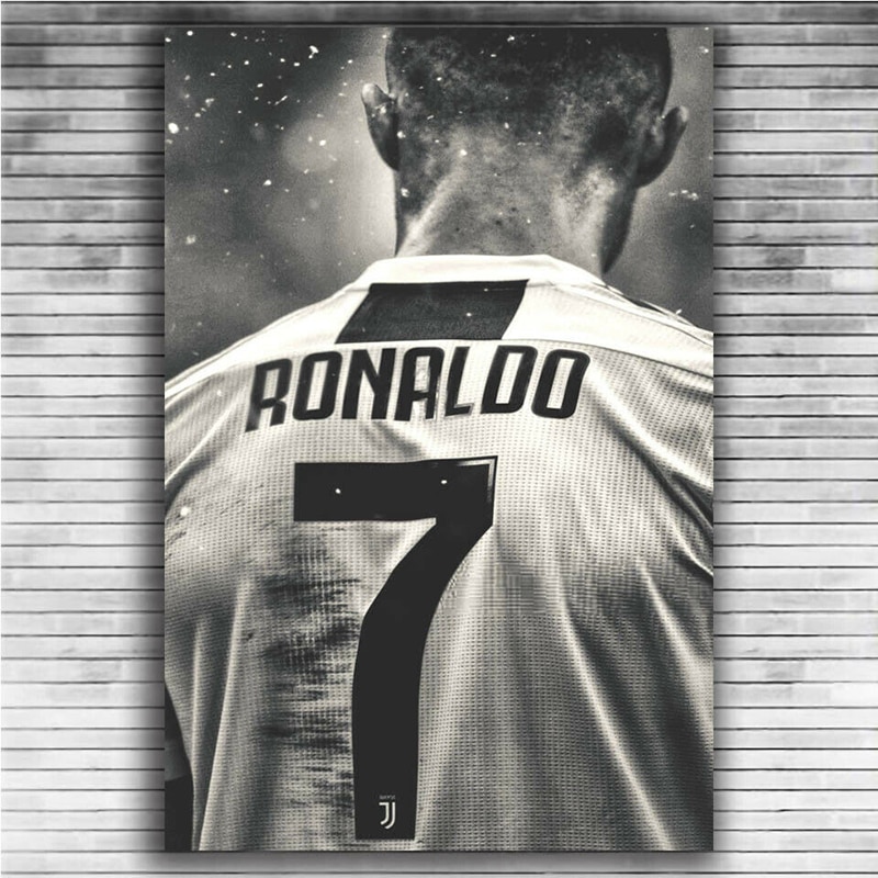 152928 Cristiano Ronaldo Football Star Art Wall Print Poster Poster 
