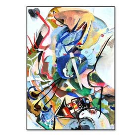 Vintage Wassily Kandinsky Famous Abstract Printing Canvas Paintings Poster and Print Wall Art Picture for Living Room Home Decor