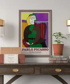 Wall Art Poster Pablo Picasso HD Prints Modular Pictures Canvas Abstract Painting Home Decoration Woman For Living Room Frame