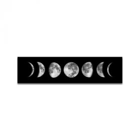 Moon Phase Nordic Canvas Posters and Prints Minimalist Luna Wall Art Abstract Painting Decoration Pictures Modern Home Decor