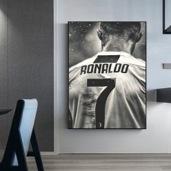 Football Player Cristiano Ronaldo Wall Art