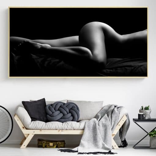 Modern Body Portrait Wall Art Picture