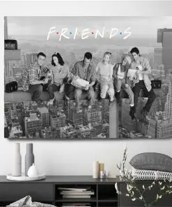 Friends TV Show Classic Quote Posters Printed on Canvas