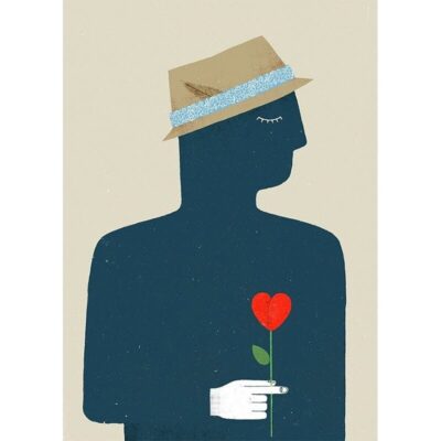 Modern Flower Girls On Vacation Nordic Unframed Wall Art - Image 8