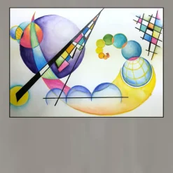 Surrealism Oil Painting in Wassily Kandinsky Style