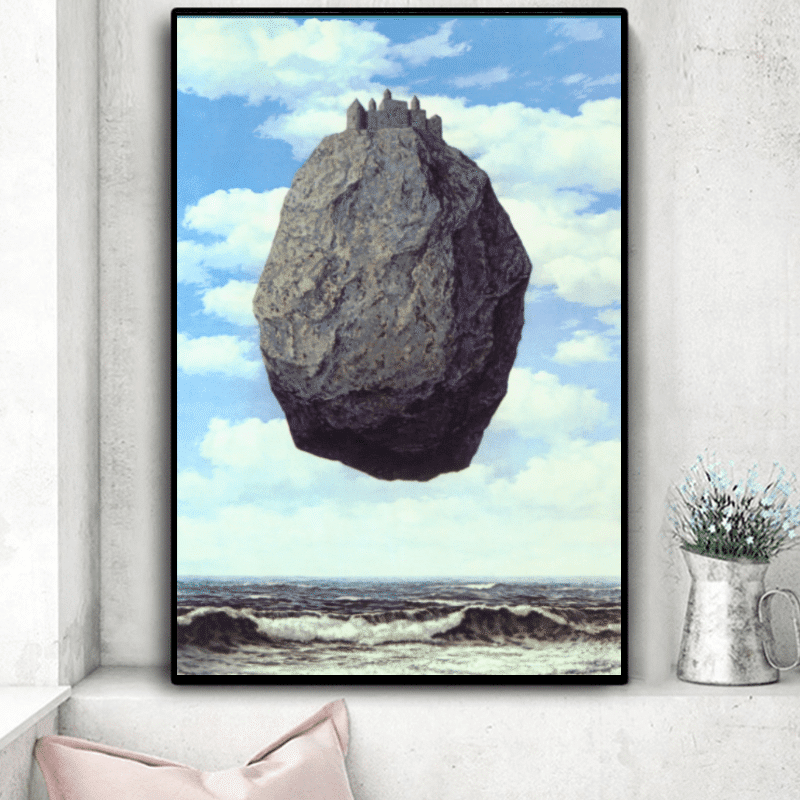 The Castle of the Pyrenees Rene Magritte 1959 2
