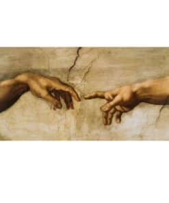 The Creation Of Adam by Michelangelo Famous Art