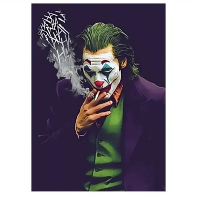 The Joker Canvas Posters & Comics Paintings from The Movie Printed on Canvas