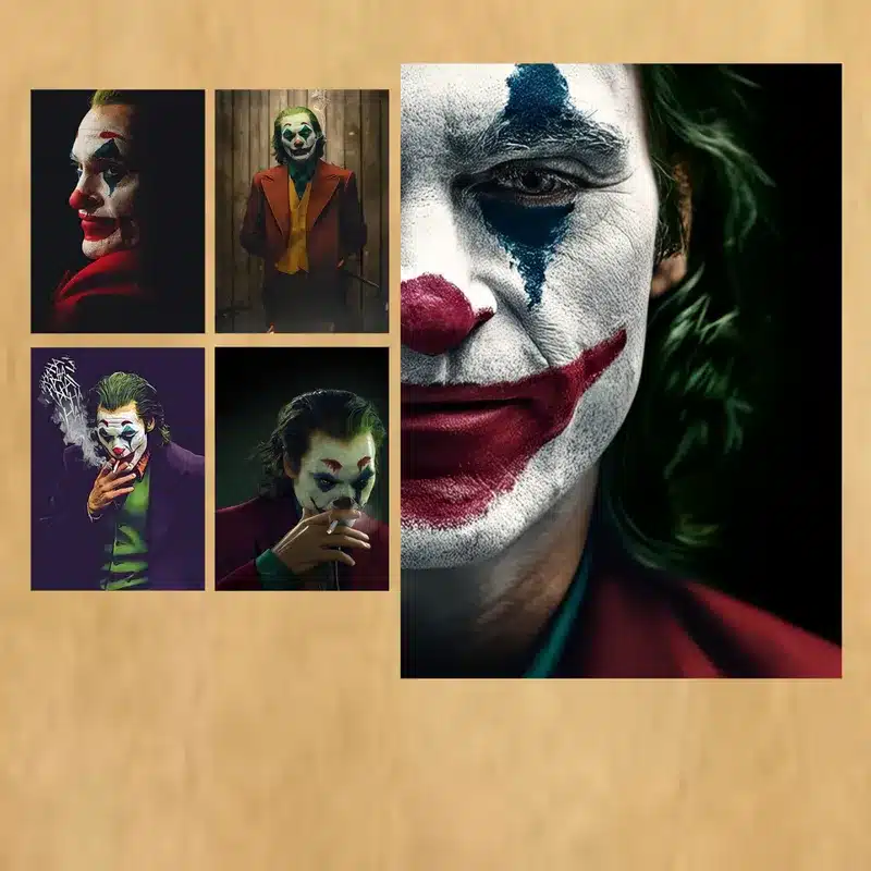 The Joker Canvas Posters & Comics Paintings from The Movie Printed on Canvas
