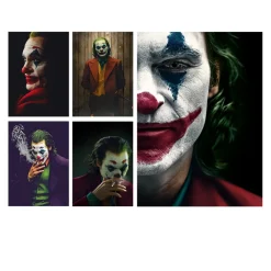 The Joker Canvas Posters & Comics Paintings from The Movie Printed on Canvas