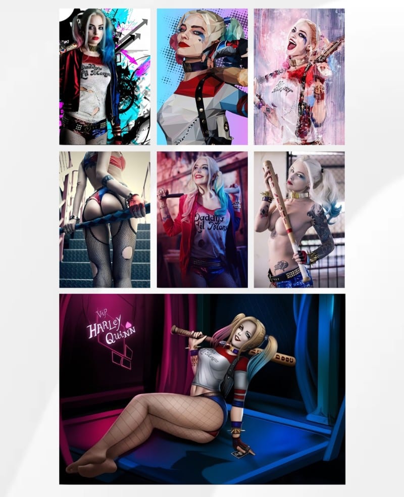 The Joker Woman Wall Art
