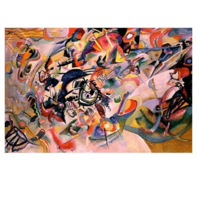 Composition VII Abstract Painting by Wassily Kandinsky Painted 1913 - Image 2