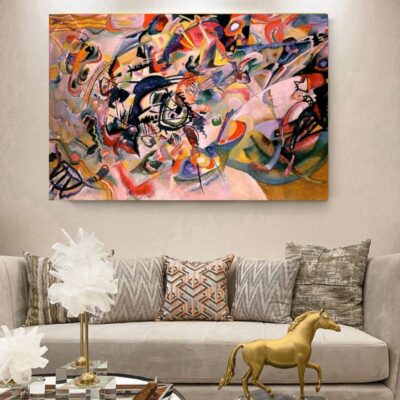 Composition VII Abstract Painting by Wassily Kandinsky 1913