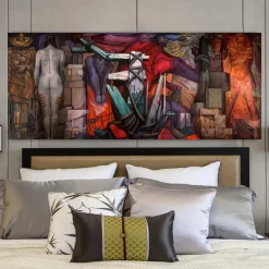 Mural Liberación Famous Painting by Jorge Gonzalez Camarena